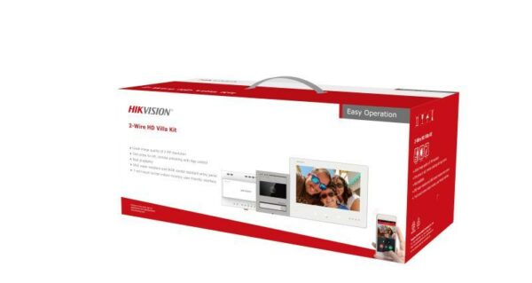 Kit d'interphonie HD 2 fils [DS-KIS704EY] - []