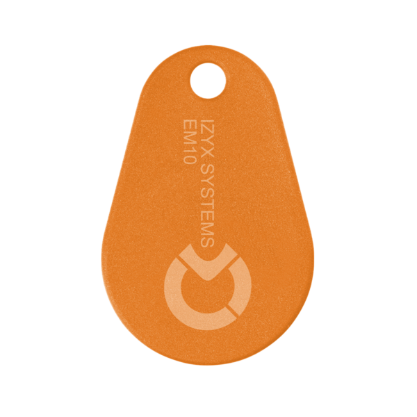 Tag porte-clés RFID KFX, IP 68, 125 KHz, EM MARIN pour lecteur RFID [AKFXEM10 ] - [3760273116705]