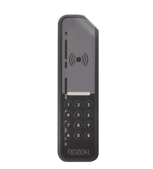 Clavier codé 'SLIM' 12 touches avec lecteur de badges mains libres pour GSM Data Eco [R302-1001]