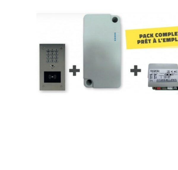 Box de contrôle d'accès CLAVIER CODÉ AVEC LECTEUR DE BADGES MAINS-LIBRES [R501-0007]