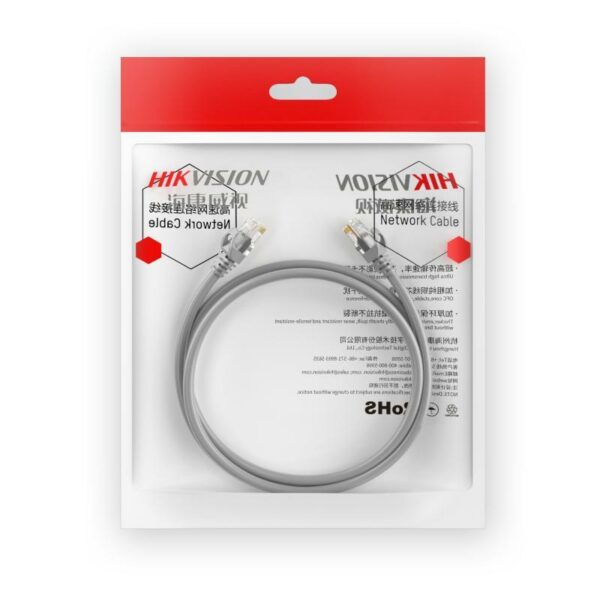 Câbles Cat6, U/UTP, 24 AWG, CU [DS-1NP6UEC0(O-STD) grey 2m] - []