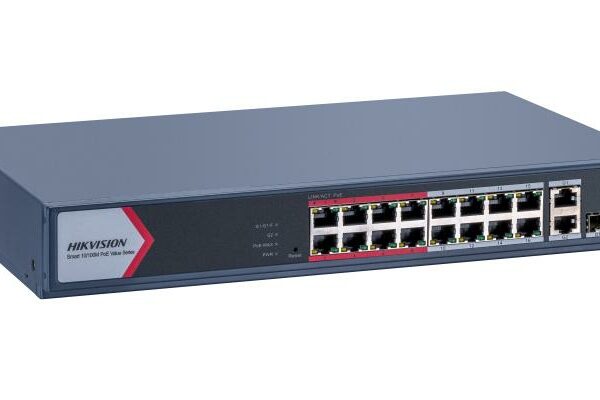 Switch 16 ports POE intelligent Fast Ethernet [DS-3E1318P-EI/M] - []