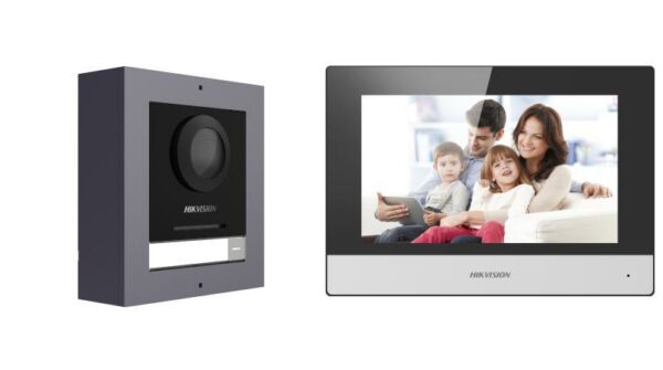 Kit d'interphone vidéo IP [DS-KIS602(B)(O-STD)] - []
