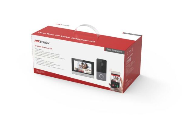 Kit d'interphone vidéo IP [DS-KIS603-P(C)] - [] – Image 2