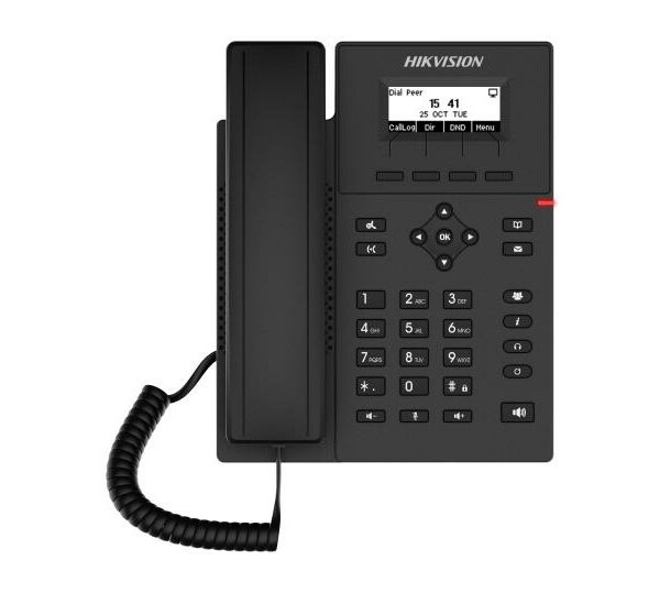 Téléphone SIP écran 2,3" [DS-KP6000-HE1]