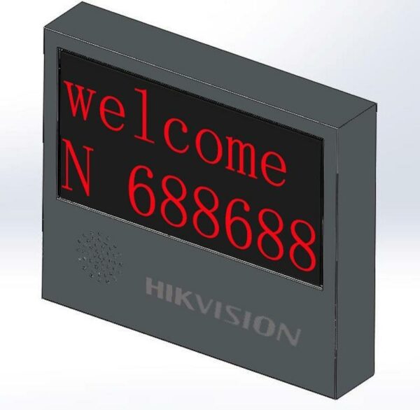 Écran LED d'entrée et de sortie à 2 lignes et 4 caractères [DS-TVL224-4-5Y(2rows)] - []