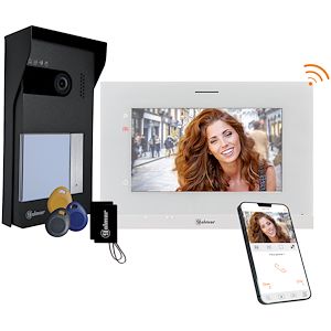 Kit vidéo couleur SOUL 1 appel BUS 2 fils G2P Wifi [GS5110/ART7W]