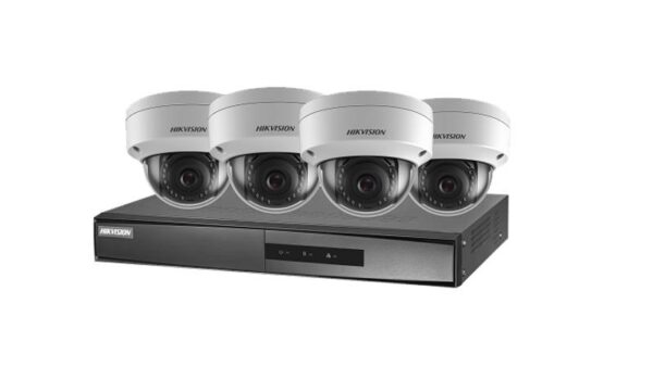 Kit 4 caméras Dôme 2 MP PoE avec enregistreur 4 canaux + HDD 1To [DS-J142I(STD)/NK42E1H-1T(WD)©] - []