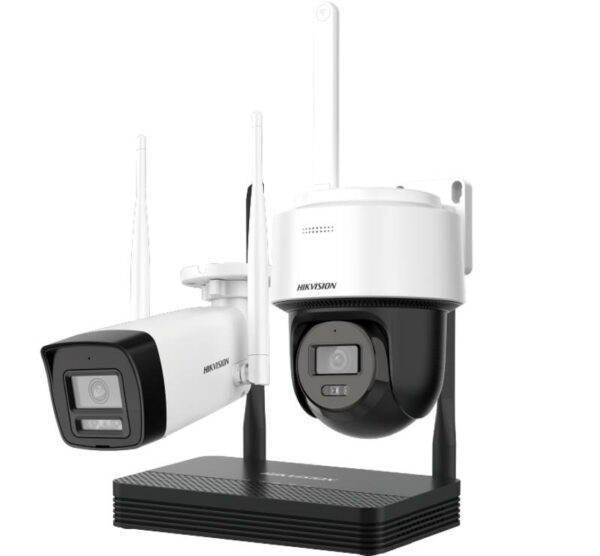 Kit NVS WiFi 4 MP H.265 1 bullet + 1 Dome [NKS424W03H] - []