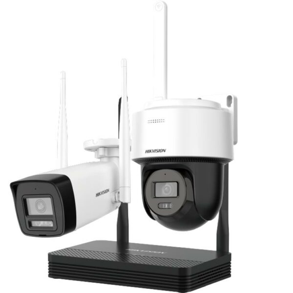 Kit NVS WiFi 4 MP H.265 1 bullet + 1 Dome [NKS424W03H] - []