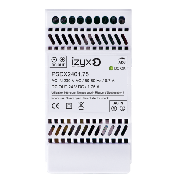 Alimentation rail DIN 24V 1,75A [PSDX2401.75] - [3760273110055]