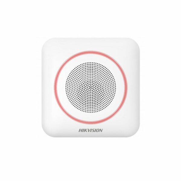 Sirène intérieure sans fil 90 à 110 dB [DS-PS1-I-WE(O-STD)/RED] - []
