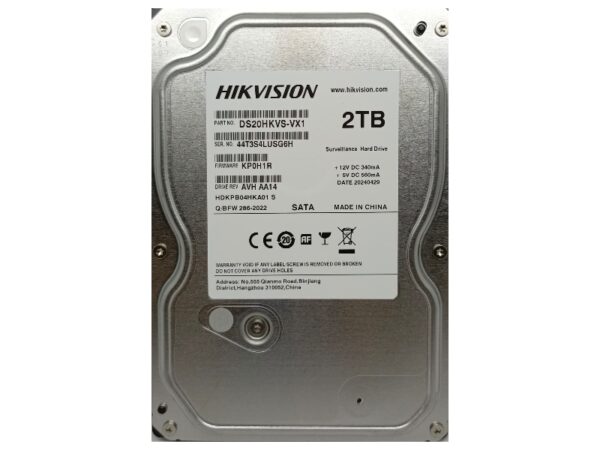 Disque dur interne de surveillance 2 To 3,5 pouces SATA 5400 tr/min [DS-20HKVS-VX1] - []