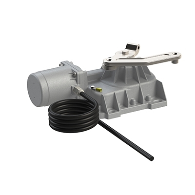 Moteur seul 230v AC enterré irréversible pour portails à battants avec vantail jusqu'à 3,50 m [R21/351]