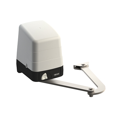 Moteur seul 230V AC à bras articulé irréversible pour portails à battants avec vantail jusqu'à 2,80 m [H23/282]