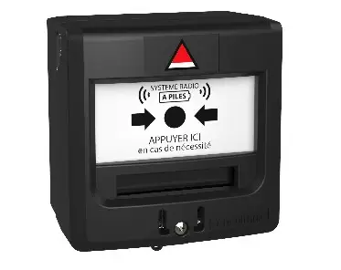 Déclencheur manuel "menace" à piles radio adressable [TX5DMC]