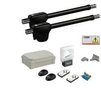 KIT BRUSHLESS 24V DC IRRÉVERSIBLE - jusqu`à 4 mètres de longueur - à bras télescopique [K-MONOS/400-2]