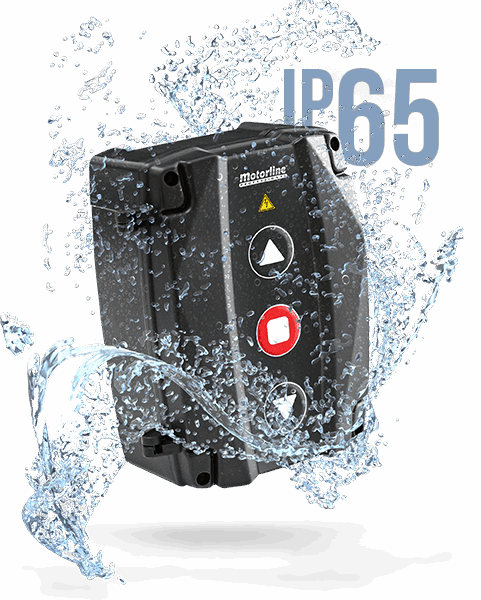 Centrale de commande de volets roulants moteurs tubulaires + boutons externes [MC76] - [Motorline]