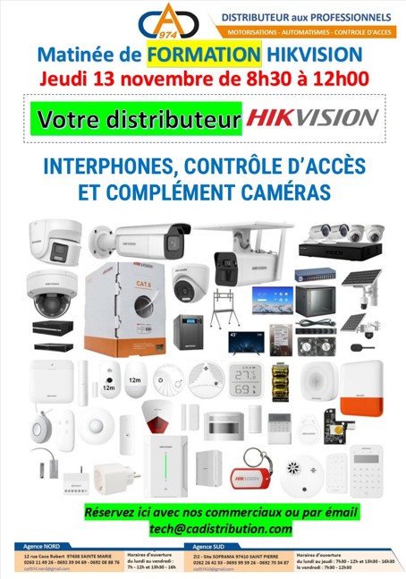 Matinée de FORMATION HIKVISION