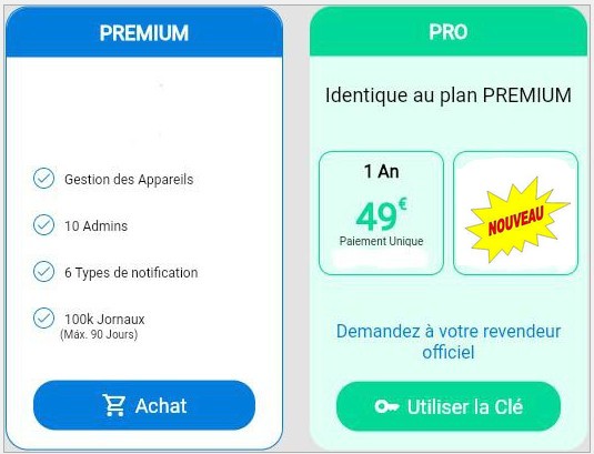 Licence pour un module M200 - 4G/LTE - 1 an [LICENCE-M200-1AN]