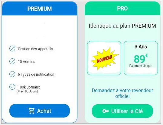 Licence pour un module M200 - 4G/LTE - 3 ans [LICENCE-M200-3ANS]