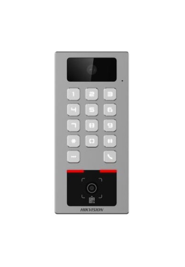 Terminal de contrôle d'accès, lecteur de carte, Bluetooth, QR code [DS-K1T502DBWX-CQR] - [302921594]